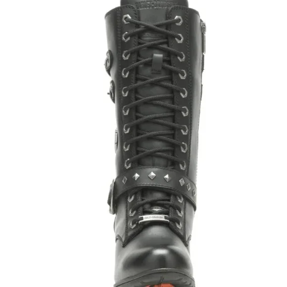 Harley-Davidson Women's Aldale Waterproof Leather Riding Boots - Picture 4 of 6